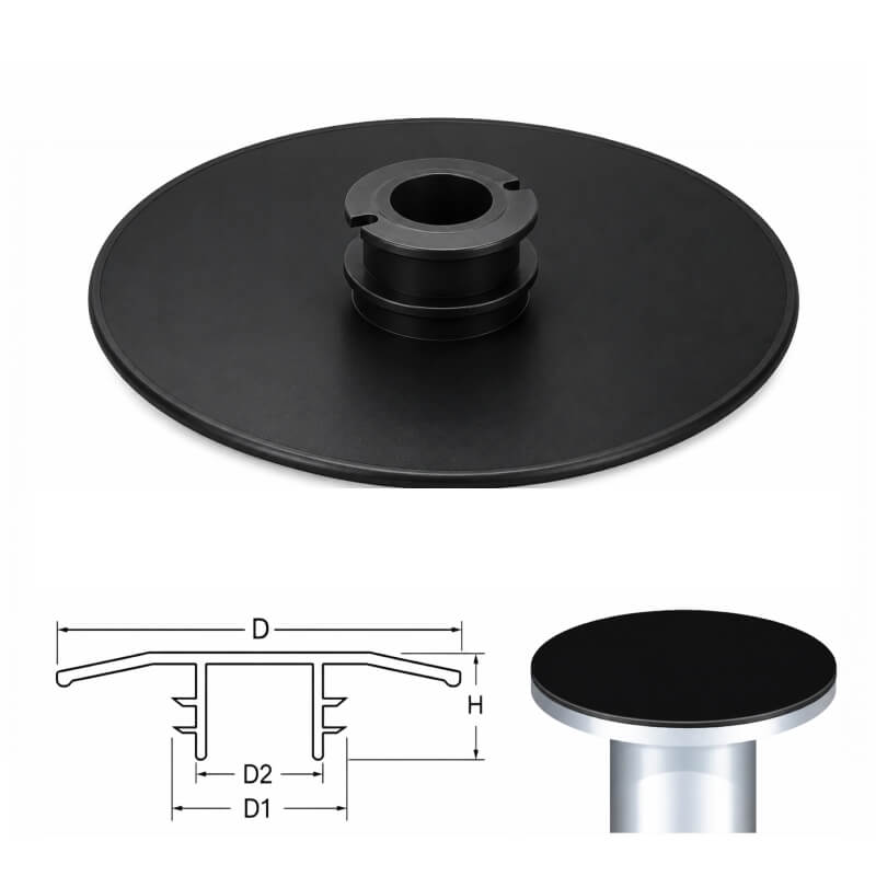 TP100 Flanş Tapası — Teknik Çizim